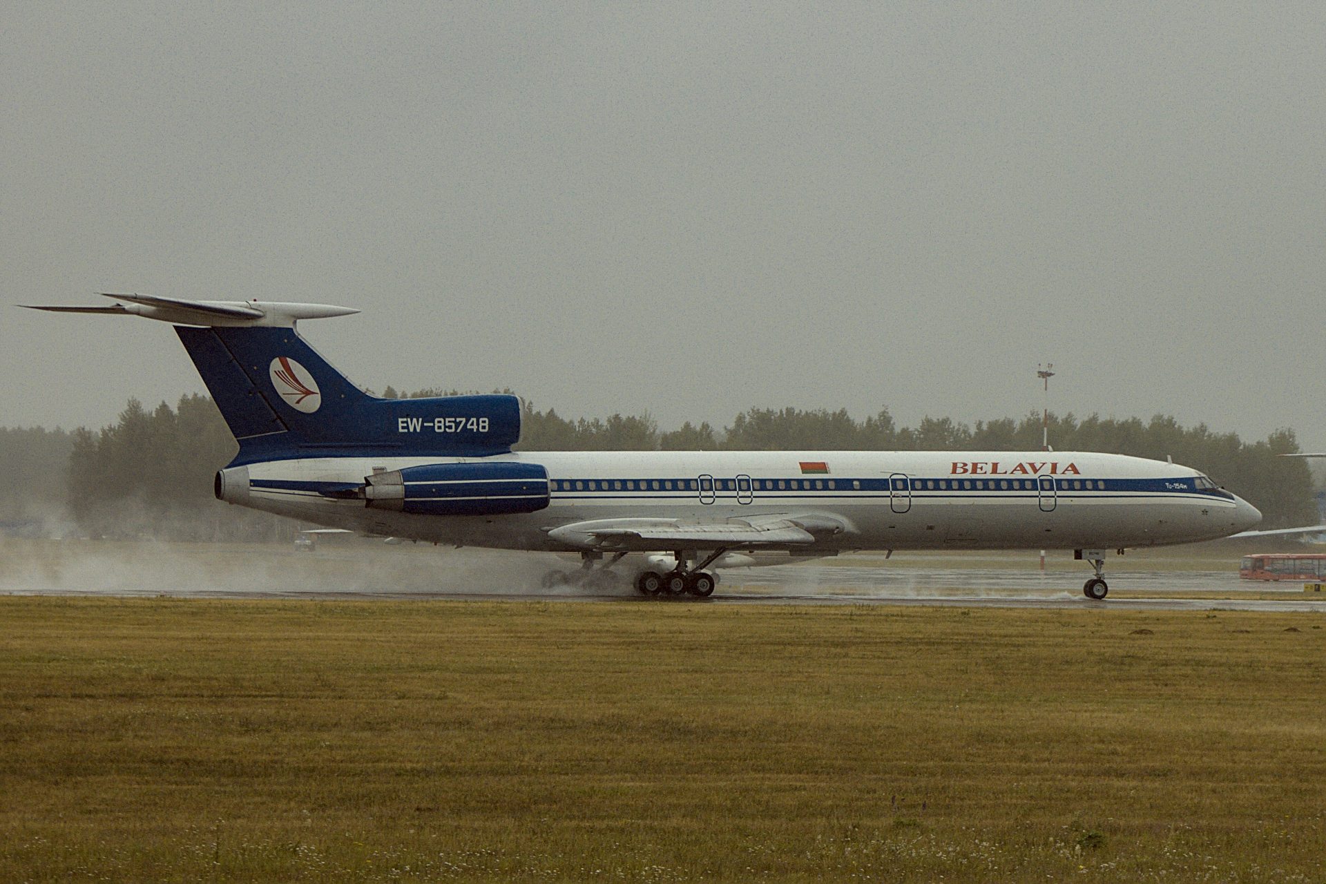 Belavia Tupolev Tu-154M EW-85748